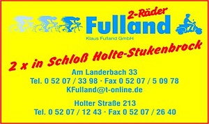 Fulland 2-Rder in Schlo Holte-Stukenbrock